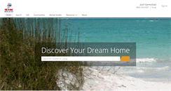 Desktop Screenshot of findahomeinpawleysisland.com